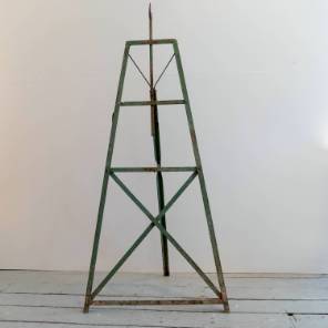 19th Century Wrought Iron Easel